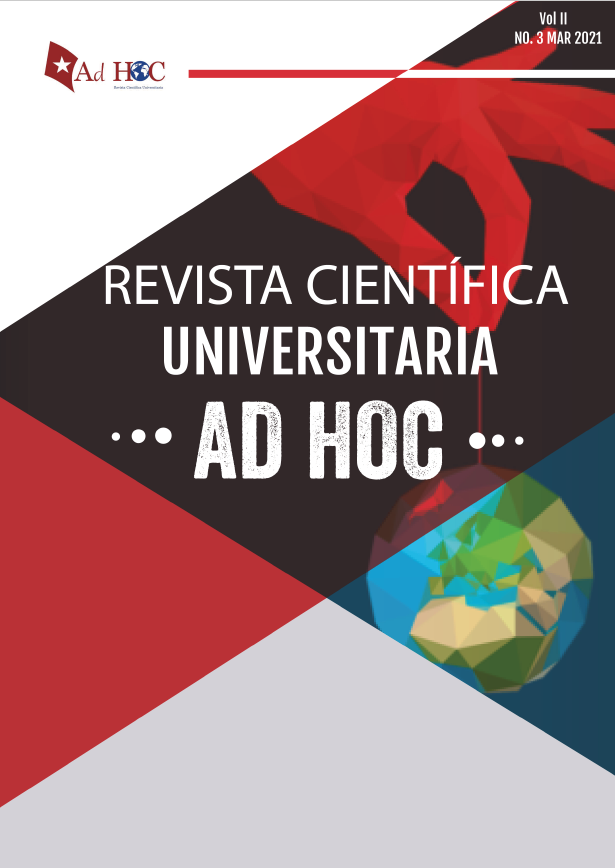 Ver Vol. 2 Núm. 3 (2021): (Marzo): Revista Científica Universitaria Ad Hoc