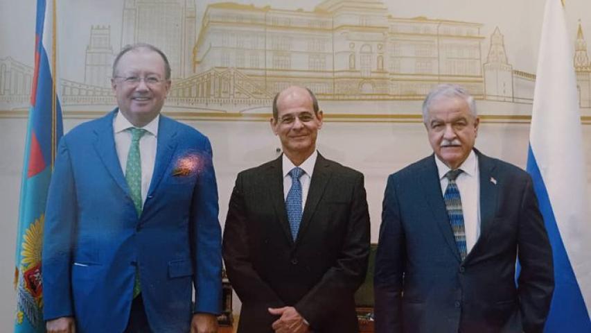 El Rector del ISRI  sostuvo un encuentro con el Rector de la Academia Diplomática de Moscú