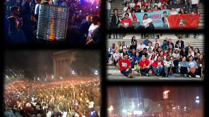 El ISRI  presente en la Marcha de las Antorchas