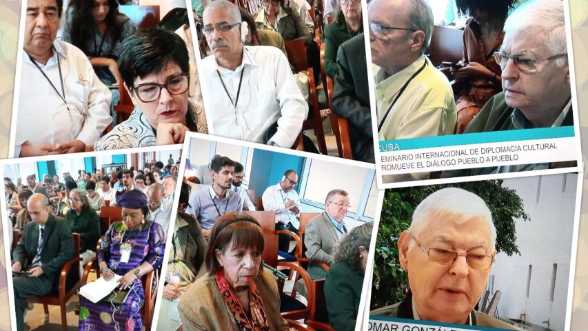 Segundo día de trabajo, se llevarán a cabo más actividades en el marco del Seminario Internacional sobre Diplomacia Cultural